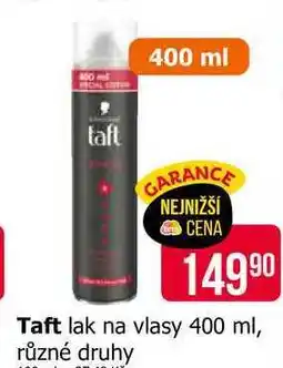 Teta Taft lak na vlasy 400 ml, různé druhy nabídka