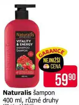Teta Naturalis šampon 400 ml, různé druhy nabídka