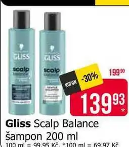 Teta Gliss Scalp Balance šampon nabídka