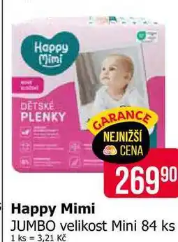 Teta Happy Mimi JUMBO velikost Mini 84 ks nabídka