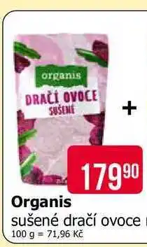 Teta Organis sušené dračí ovoce nabídka