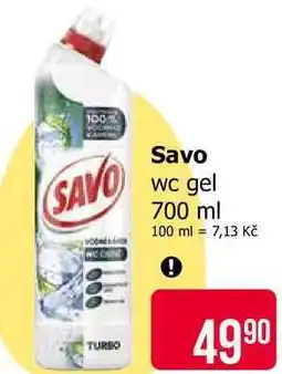 Teta Savo wc gel nabídka