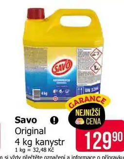 Teta Savo Original 4 kg kanystr nabídka