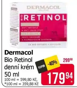 Teta Dermacol Bio Retinol denní krém 50 ml nabídka