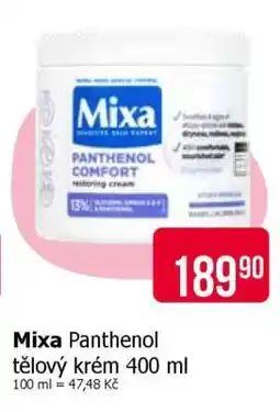 Teta Mixa Panthenol tělový krém 400 ml nabídka
