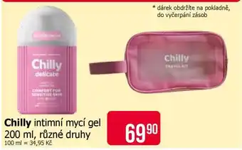 Teta Chilly intimní mycí gel nabídka