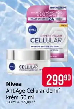 Teta Nivea AntiAge Cellular denní krém 50 ml nabídka
