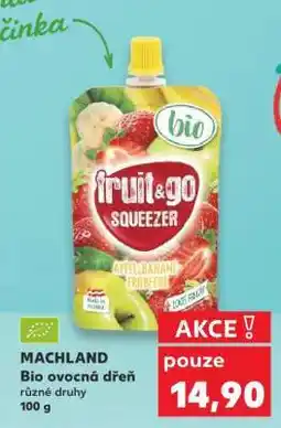 Kaufland MACHLAND Bio ovocná dřeň nabídka