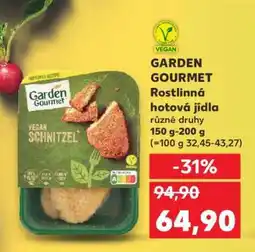 Kaufland GARDEN GOURMET Rostlinná hotová jídla nabídka