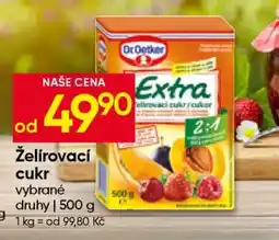 Hruška Želírovací cukr nabídka