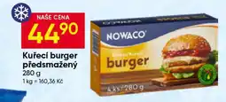 Hruška Kuřecí burger předmažený nabídka