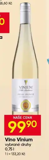 Hruška VÍNO VINIUM nabídka