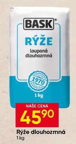 Hruška Rýže dlouhozrnná nabídka