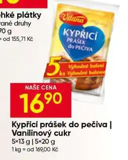 Hruška Kypřicí prášek do pečiva | Vanilinový cukr nabídka