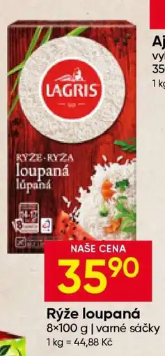 Hruška Rýže loupaná nabídka