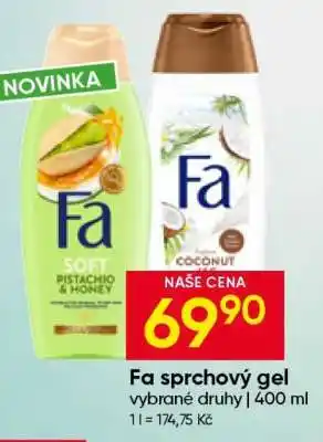Hruška Fa sprchový gel nabídka
