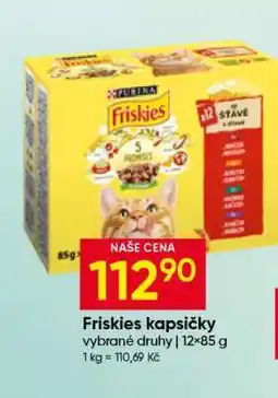 Hruška Friskies kapsičky nabídka