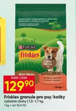 Hruška Friskies granule pro psy/kočky nabídka