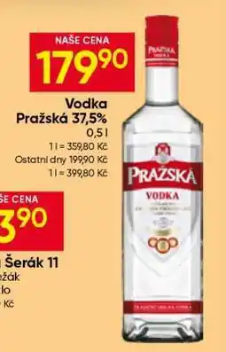 Hruška Vodka Pražská 37,5% nabídka