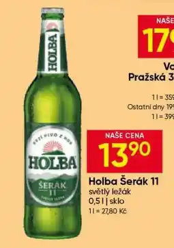 Hruška Holba Šerák 11 nabídka
