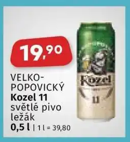 Coop Velkopopovický Kozel 11 nabídka