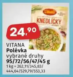Coop Vitana Polévka nabídka