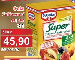 PLUS JIP Dr.Oetker Cukr želírovací Super nabídka