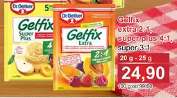 PLUS JIP Dr.Oetker Gelfix extra 2:1, super plus 4:1 nabídka