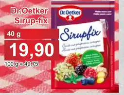 PLUS JIP Dr.Oetker Sirup-fix nabídka