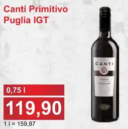 PLUS JIP Canti Primitivo Puglia IGT nabídka