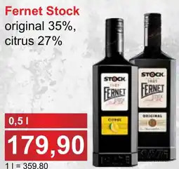 PLUS JIP Fernet Stock nabídka