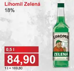 PLUS JIP Lihomil Zelená 18% nabídka
