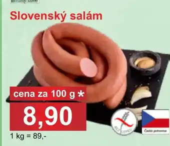 PLUS JIP Slovenský salám nabídka