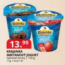 Potraviny CZ Krajanka smetanový jogurt nabídka