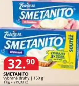 Potraviny CZ Smetanito nabídka