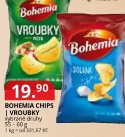 Potraviny CZ Bohemia chips | vroubky nabídka