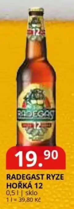 Potraviny CZ Radegast ryze hořká 12 nabídka