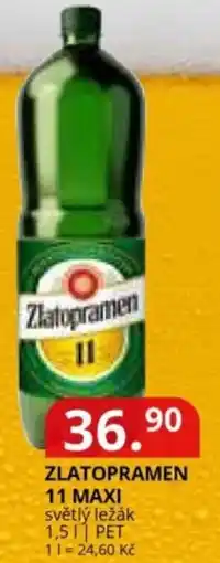 Potraviny CZ Zlatopramen 11 maxi světlý ležák nabídka