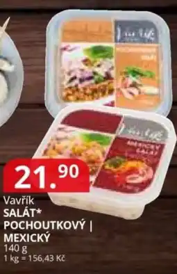 Potraviny CZ Vavřík salát pochoutkový | mexický nabídka