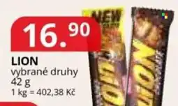 Potraviny CZ Lion nabídka