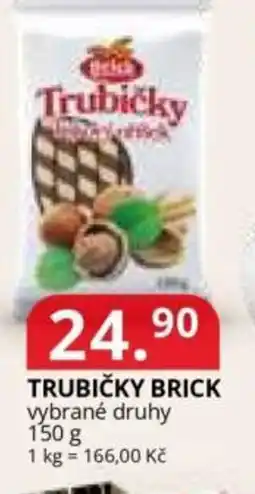 Potraviny CZ Trubičky brick nabídka