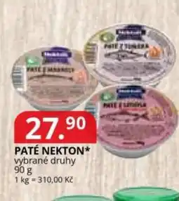 Potraviny CZ Paté nekton nabídka