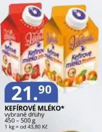 Potraviny CZ Kefírové mléko nabídka