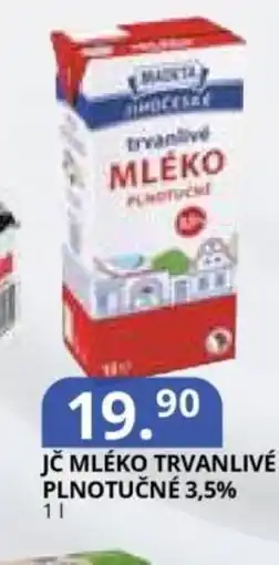 Potraviny CZ Madeta Jč mléko trvanlivé plnotučné 3,5% nabídka