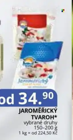 Potraviny CZ Jaroměřický tvaroh nabídka