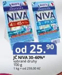 Potraviny CZ Madeta Jč niva 30-60% nabídka