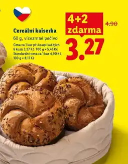 Lidl Cereální kaiserka nabídka