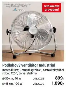 Bauhaus Podlahový ventilátor Industrial nabídka