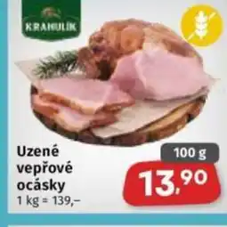 Coop Uzené vepřové ocásky nabídka