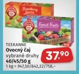 Coop TEEKANNE Ovocný čaj nabídka